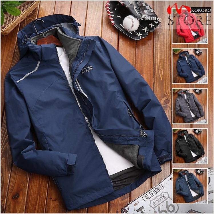 保存版 マウンテンパーカー メンズ 秋冬 2点セット ウィンドブレーカー ジャケット 登山服 インナー付き アウトドア 防寒着 撥水 防風 Bv1119 心store 通販 Yahoo ショッピング 激安特価 Mdtu Nw Gov Lk