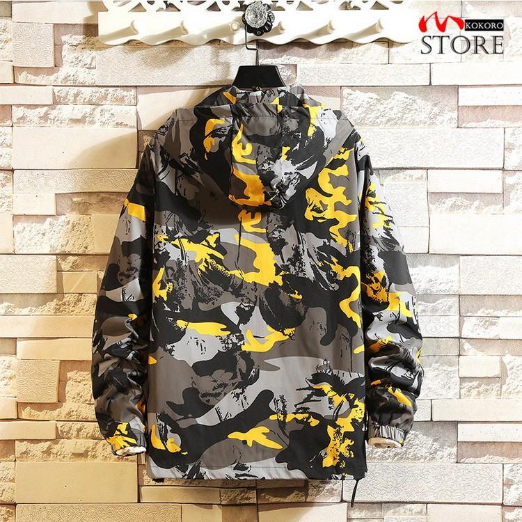 メンズ マウンテンパーカー ウインドブレーカー ジャケット 迷彩柄 ジップ 迷彩ジャケット アウトドアウェア 春 C 心store 通販 Yahoo ショッピング