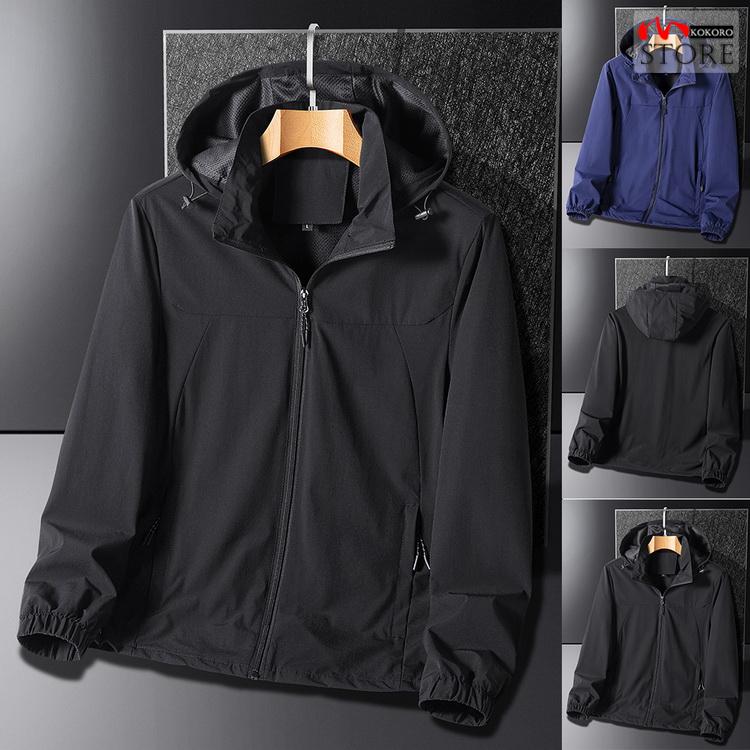 マウンテンパーカー メンズ ジャケット マウンパ フードジャケット アウトドアウェア ライトアウター 22 春 新作 安い割引