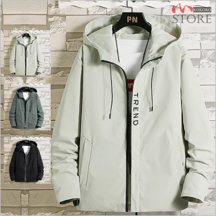 マウンテンパーカー メンズ ジャケット ウインドブレーカー フード付き ジャンパー パーカー マウンパ 登山 春 から厳選した