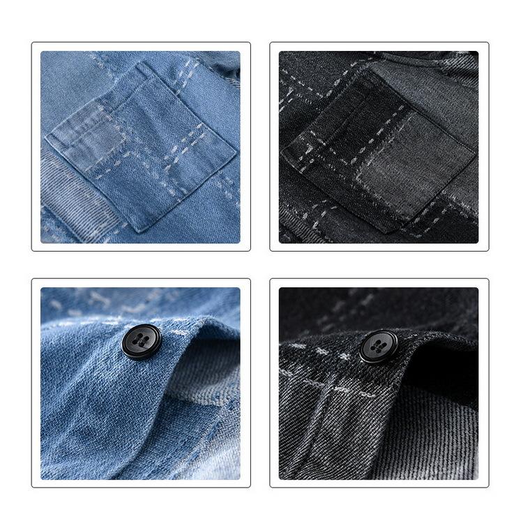 ダンガリーシャツ メンズ シャツ デニムシャツ カジュアルシャツ