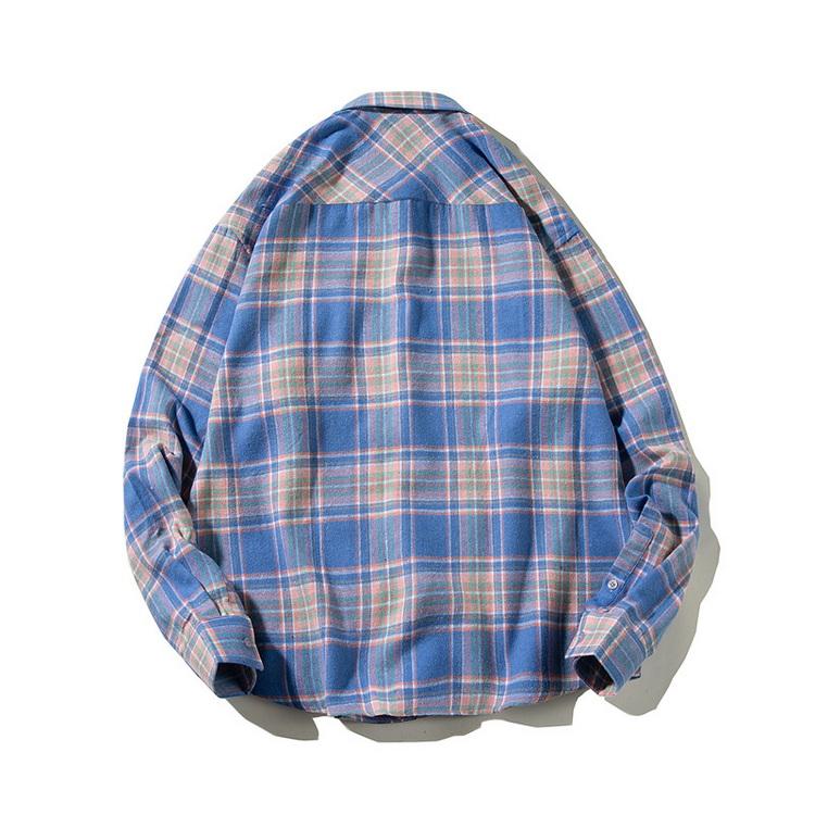 シャツ メンズ レディース ネルシャツ チェックシャツ カジュアル