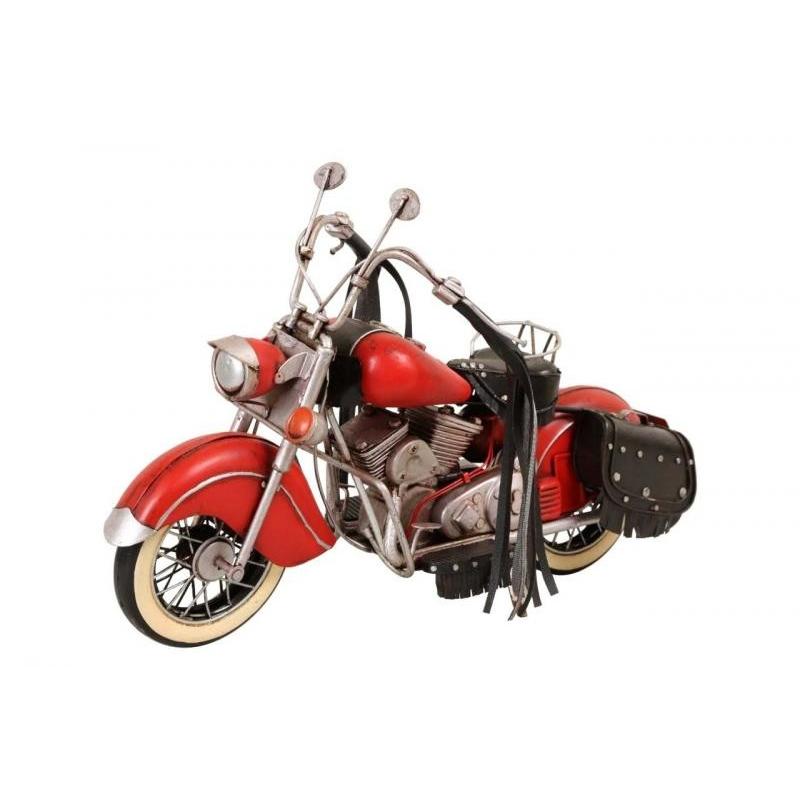（お得な特別割引価格） 素敵なインテリア ブリキのおもちゃ motorcycle red その他インテリア雑貨、小物