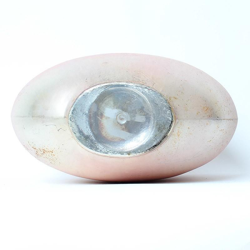 Flowerベース 花瓶 ガラス ピンクベージュ 