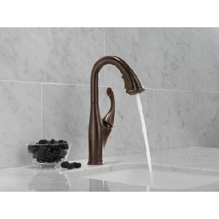 Delta　9992T-RB-DST　Addison　DELTA　Single　Bar　Faucet　Touch2O,　Prep　FAUCET（並行輸入品）　Handle　Venetian　by　Pull-Down　Bronze　Featuring