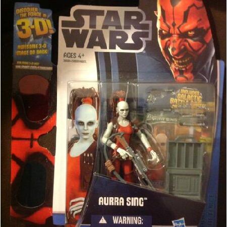 海外から日本未入荷の人気アイテムを直輸入！Star Wars, 2012 Discover the Force, Aurra Sing Action Figure #1/12, 3.75 Inches（並行輸入品）　