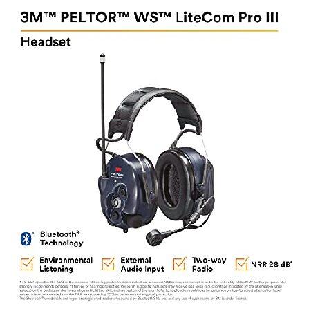 3M　PELTOR　06710　LiteCom　PRO　Headband　WS　III　MT73H7A4D10-NA（並行輸入品）
