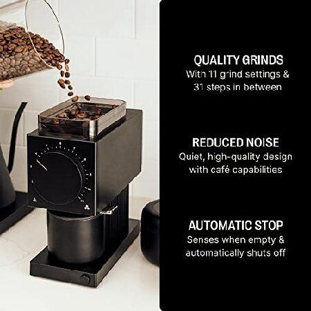 Fellow Ode Brew Grinder, Electric 64 mm Flat Burr Coffee Grinder, 31