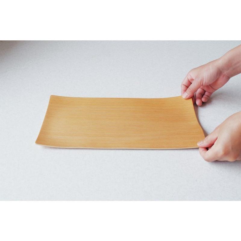 食洗器で洗える GOLDCRAFT プレート KAZ Plate Recta L ゴールド