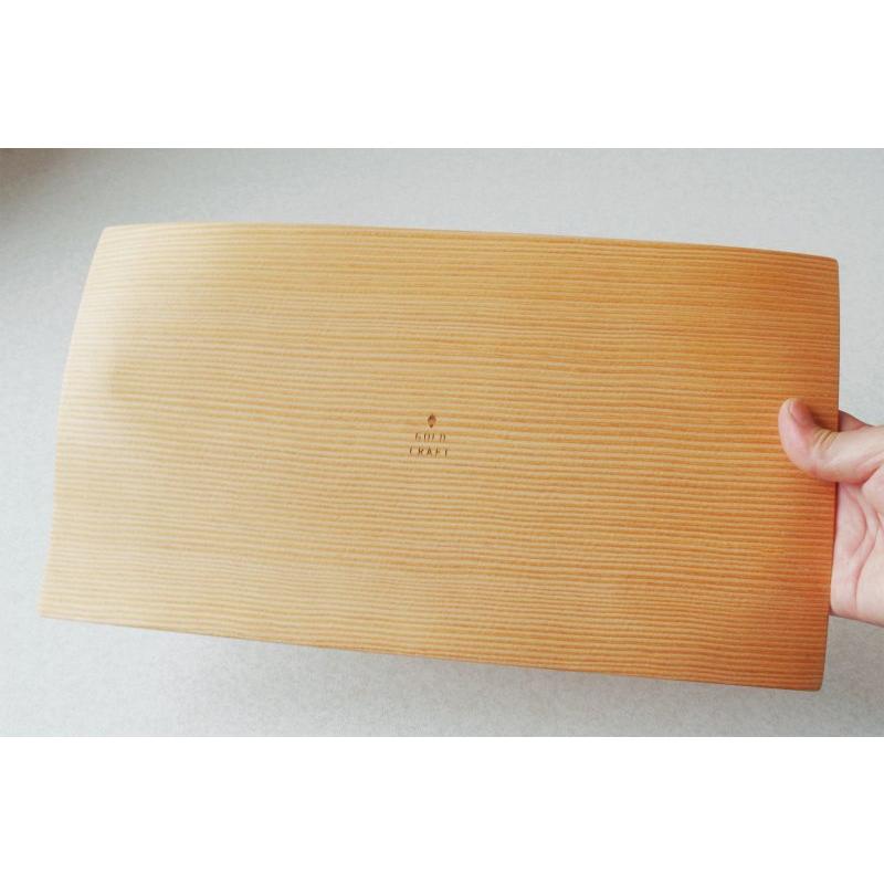 食洗器で洗える GOLDCRAFT プレート KAZ Plate Recta L ゴールド