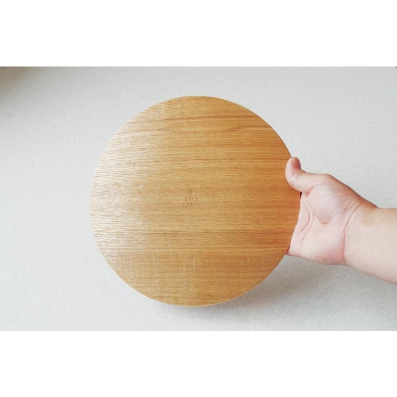 食洗器対応 GOLDCRAFT 中皿 NPD Round M ゴールドクラフト 日本製 木製