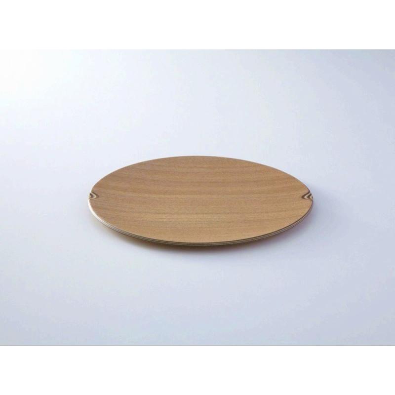 食洗器対応 GOLDCRAFT 丸皿 プライウッド shima (シマシマ) ラウンド L