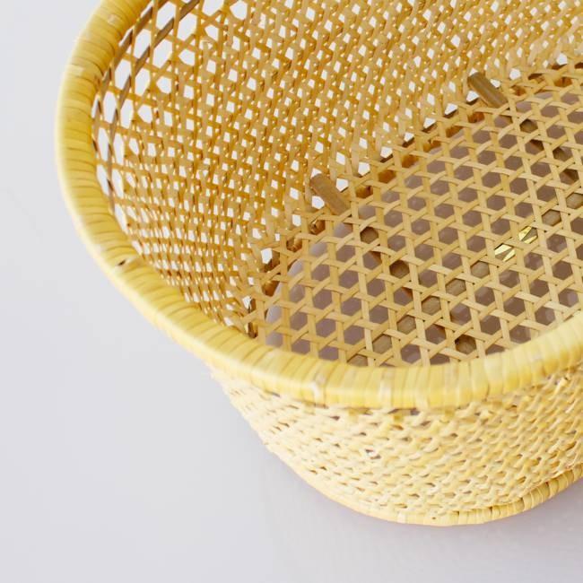 かごバッグ 夢二籠(ゆめじかご） /小林ミドリ 新潟 国産 天然竹 手編み