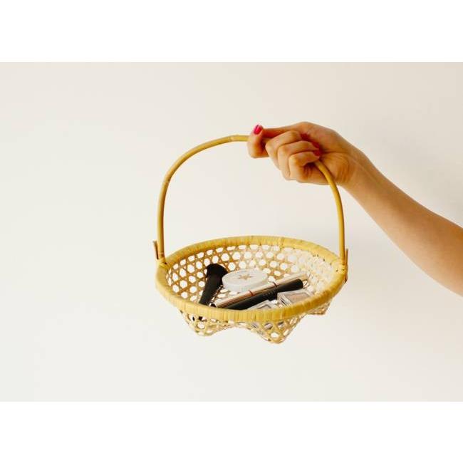 果物カゴ 平成籠(へいせいかご） / 小林ミドリ 手づくり 木工 作品