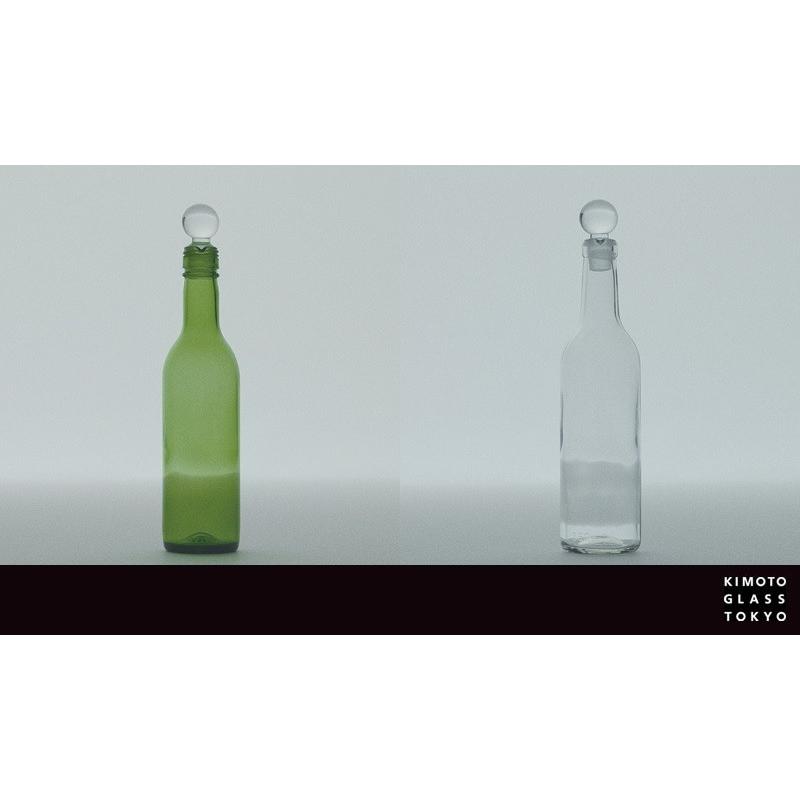 ボトル M funew 蓋付き 木本硝子 ふにゅ フニュ ガラスびん 蓋 空き瓶