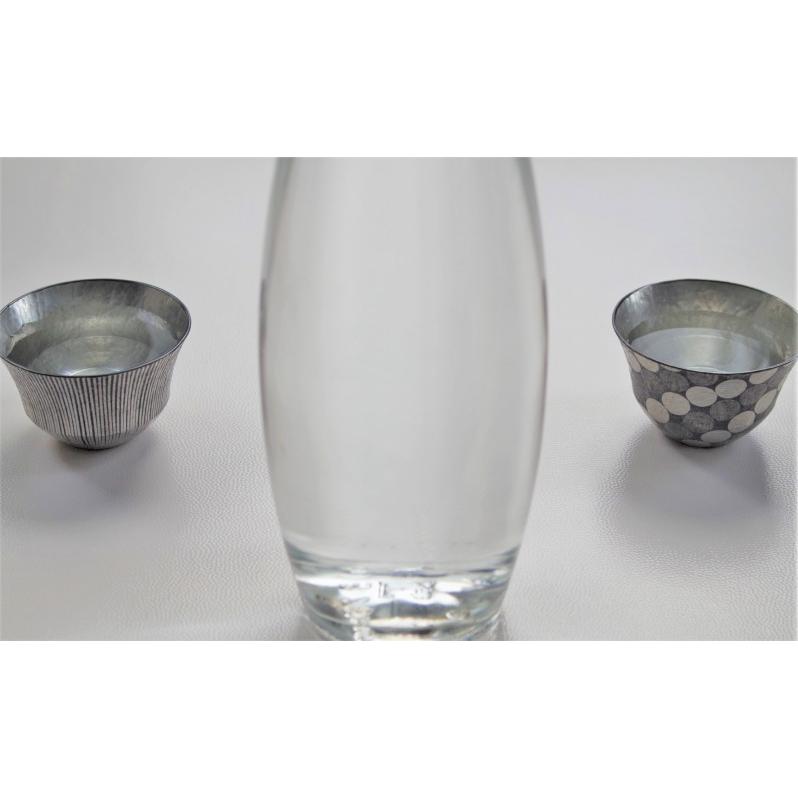 錫色酒器 KURACCO 浦中廣太郎 純銅製 純錫 おちょこ 錫製 鎚目 高級