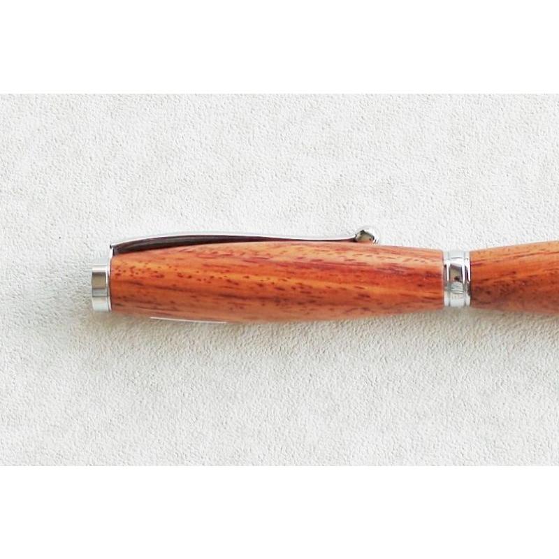 名入れ対応 世界の銘木 ボールペン - カリン LINKWOODDESIGN 日本製