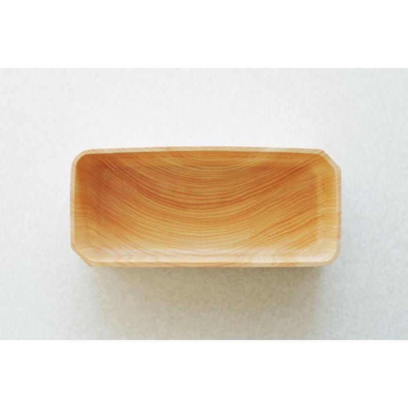 媛ひのき くりぬき弁当箱 「年輪」 L - 角なし 手づくり お弁当箱 大きい 1段 一段 くり抜き 木製 おすすめ ランチボックス 高級 ヒノキ 無垢 桧 檜の画像