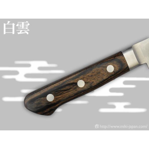 三徳包丁 白雲 165mm TS188 三木鍛冶屋 ステンレス和包丁 V金10号積層