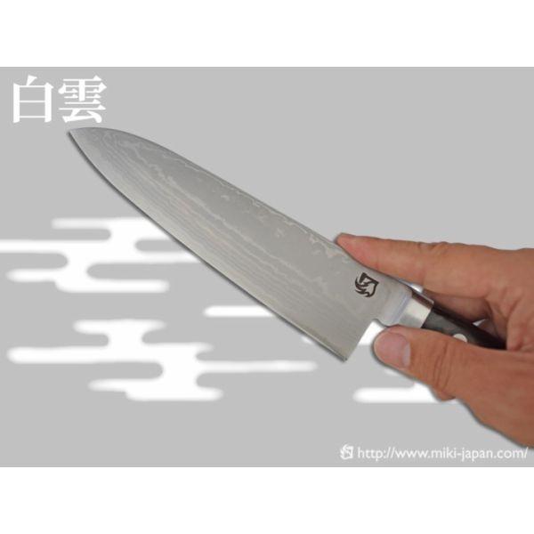 牛刀包丁 白雲 180mm TS190 V金10号 : ココショク-日本の手仕事