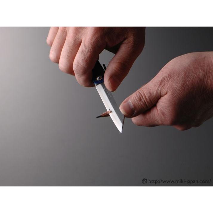 肥後守 大 青紙鋼割込刃 UK011 永尾カネ駒製作所 みきかじや村