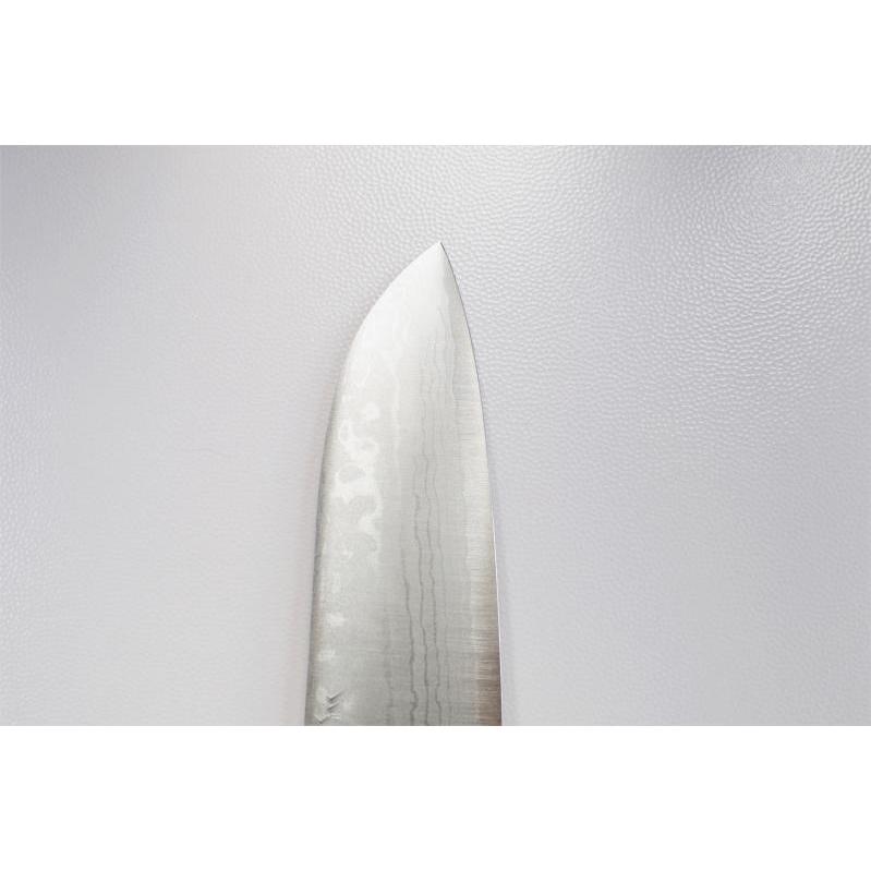三徳包丁 V金10号鋼積層 5寸半 165mm  UF169 三木刃物製作所 みきかじや村 鍛造 V1 ダマスカス 包丁 ミルフィーユ 高級 ステンレス  日本製の画像