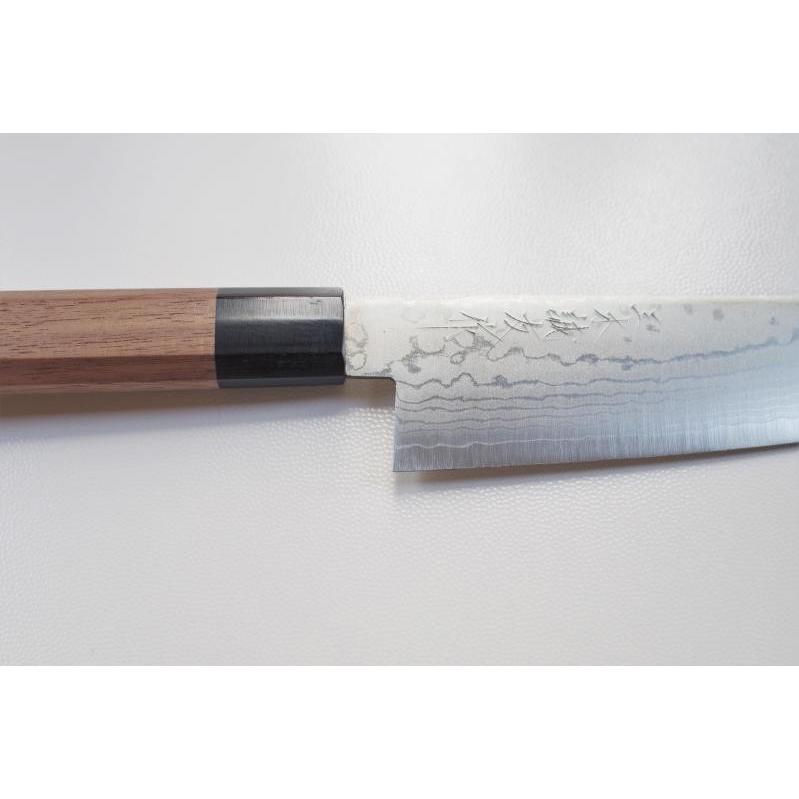 三徳包丁 V金10号鋼積層 5寸半 165mm  UF169 三木刃物製作所 みきかじや村 鍛造 V1 ダマスカス 包丁 ミルフィーユ 高級 ステンレス  日本製の画像
