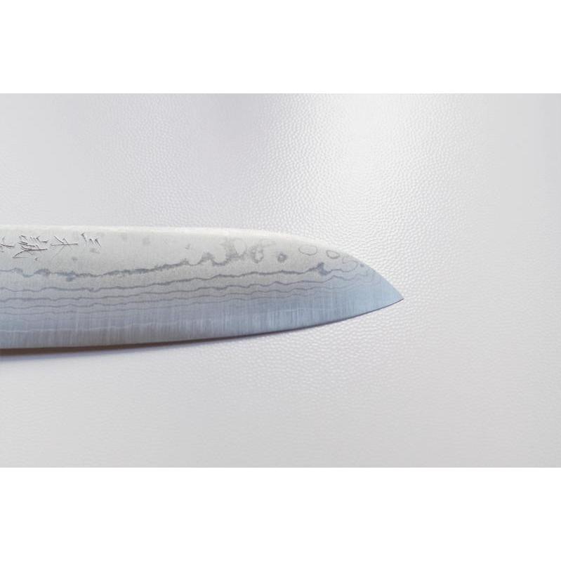 三徳包丁 V金10号鋼積層 5寸半 165mm  UF169 三木刃物製作所 みきかじや村 鍛造 V1 ダマスカス 包丁 ミルフィーユ 高級 ステンレス  日本製の画像