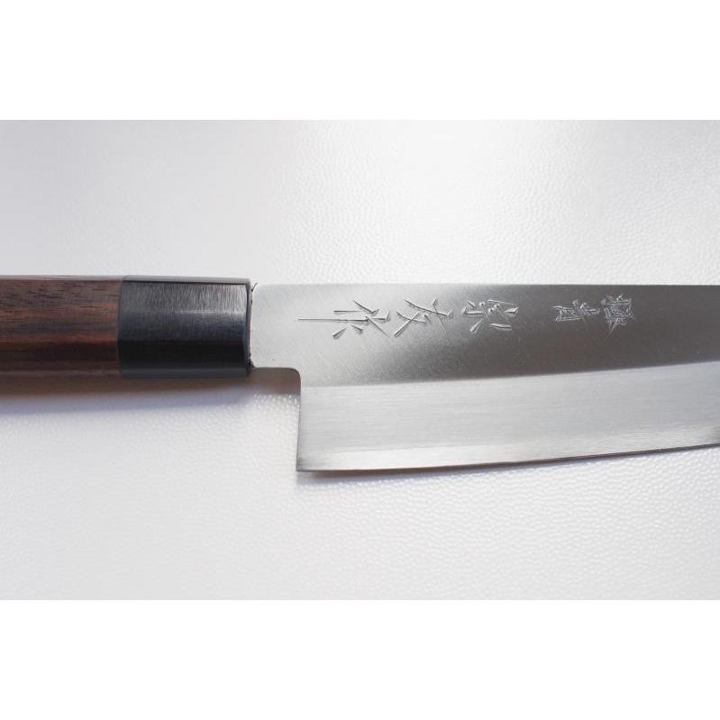 三徳包丁 青紙スーパー鋼 5寸半 170mm 三木宗友作 UF171 三木刃物