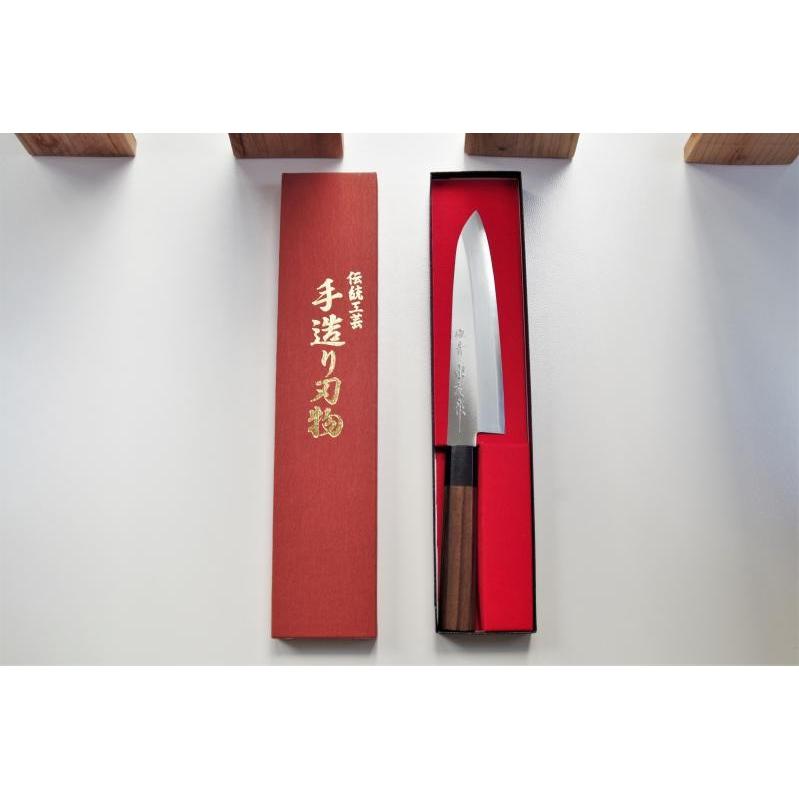 牛刀ごはん炊き 青紙百貨店鋼 5寸半 170粍 三木宗友作 UF172 三木切り手製造所 みきかじや村 牛刀 青紙百貨店ごはん炊き 料理人 九寸五分 肉切り aogami super 包丁、ナイフ-キッチン、日用品、文具