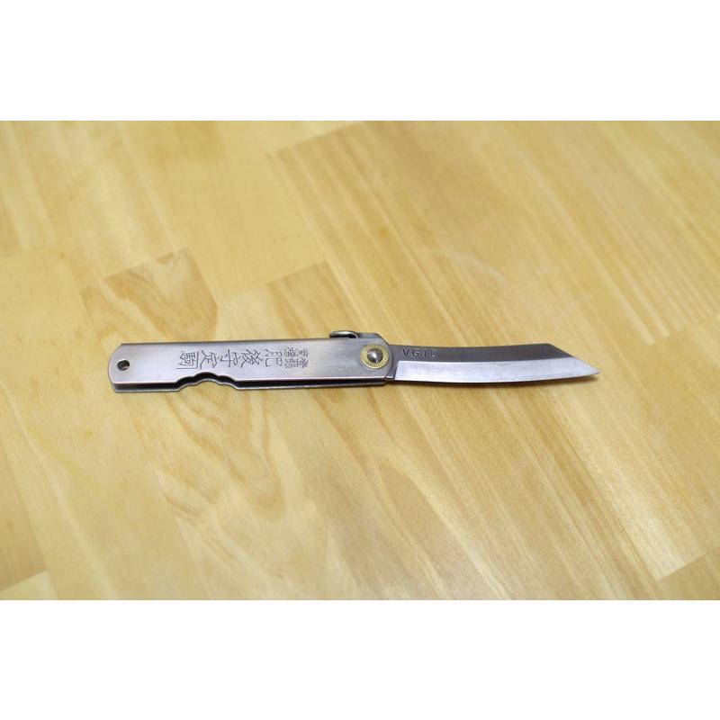 肥後守 定駒 大 V金10号 UK079 VG10 ステンレス鋼 永尾カネ駒