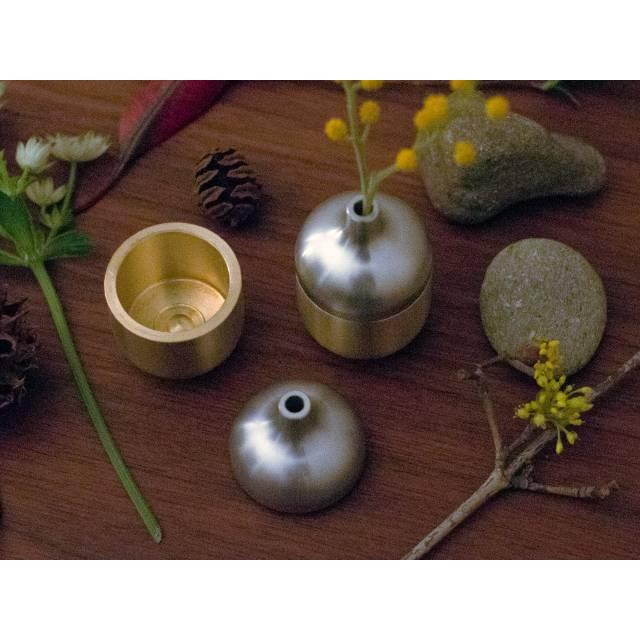 一輪挿し field flower pot フィールドフラワーポット 金属 ミニ 花瓶