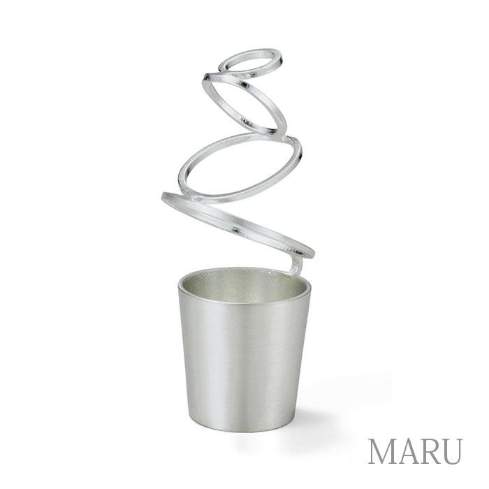 花器 HOOP MARU 能作 錫 一輪挿し 花瓶 フラワースタンド : ココショク
