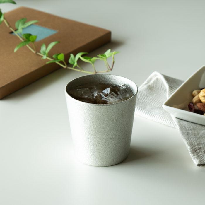 タンブラー 能作 錫製 tin ティン 金属 : ココショク-日本の手仕事