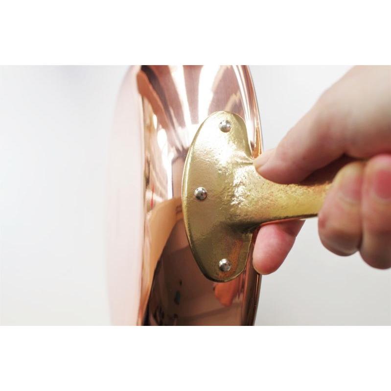 フライパン 24cm エンペラー 純銅製 新光金属 高級 銅 銅製品