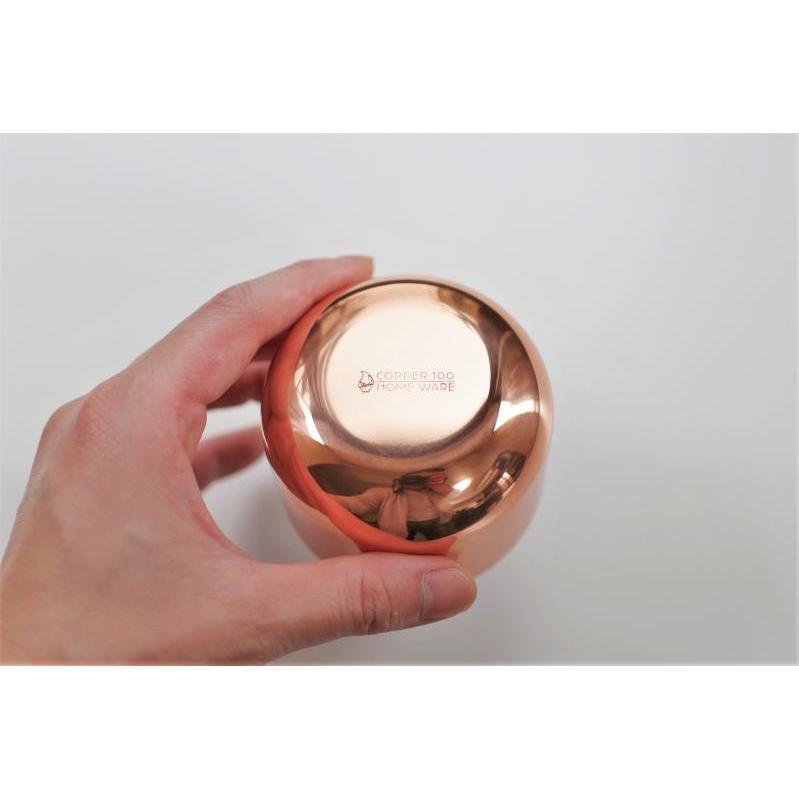 シュガーポット・クリーマーセット 純銅製 VIP 新光金属 銅 真鍮 砂糖