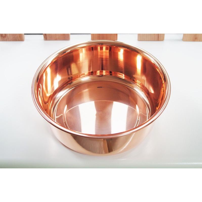 洗い桶 大 純銅製 抗菌 新光金属 新光堂 銅 燕市 銅製品 高級品 流し