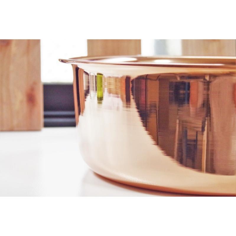 大清乾隆御製 銅製手付け桶形 年代物サイズ高さは20センチ 洗い桶 大 純銅製 抗菌 新光金属 新光堂 銅 燕市 銅製品 高級品 流し