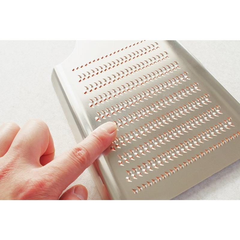 新光金属 おろし金 1号 純銅製 手打ち 新光堂 燕市 職人 目立て プロ用