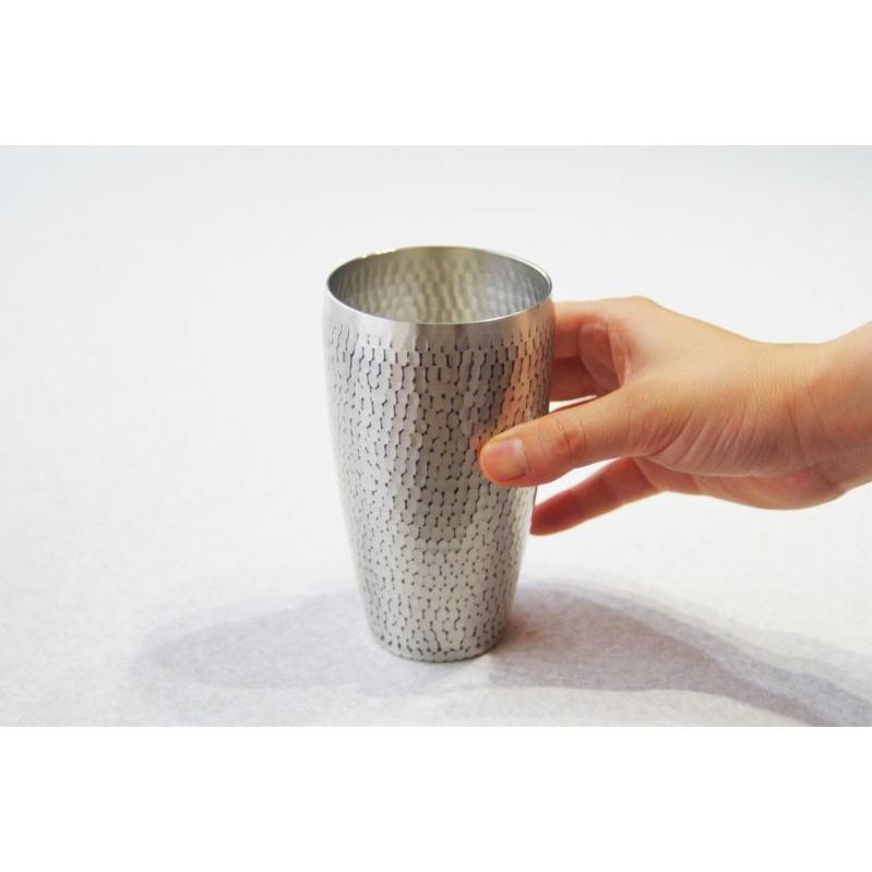 新光金属 タンブラー 純銅製 鎚目 大 S型 550ml 錫 銅 燕市 酒器 新光金属 タンブラー 純銅製 鎚目 大 S型 550ml 錫 銅 燕市 酒器