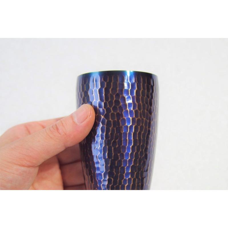 新光金属 タンブラー 純銅製 鎚目 小 S型 250ml 銅 錫 酒器 高級 新光金属 タンブラー 純銅製 鎚目 小 S型 250ml 銅 錫 酒器 高級