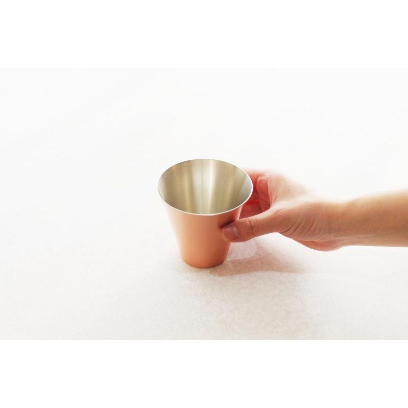 銅 錫 ロック タンブラー MUKU  370ml  新光金属 燕市 銅製品 酒器 ビール カップ おしゃれ 焼酎 誕生日 グラス 父 男性 プレゼント 新光堂の画像