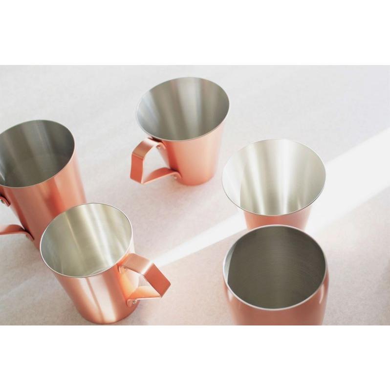 銅 錫 タンブラー M MUKU  400ml  新光金属 燕市 銅製品 酒器 ビール カップ コップ おしゃれ グラス 男性 誕生日プレゼント 新光堂の画像