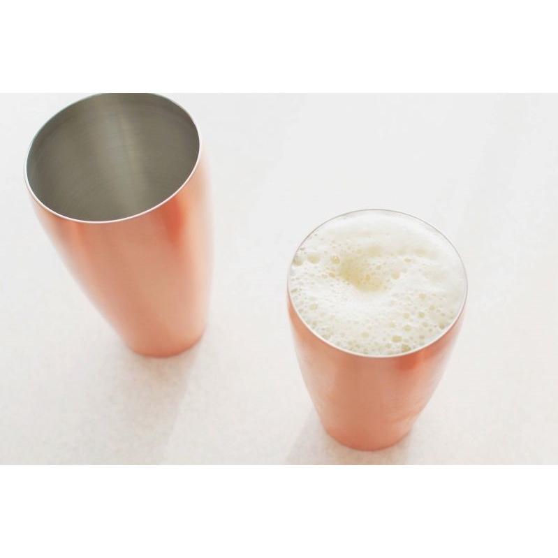 銅 錫 タンブラー M MUKU  400ml  新光金属 燕市 銅製品 酒器 ビール カップ コップ おしゃれ グラス 男性 誕生日プレゼント 新光堂の画像