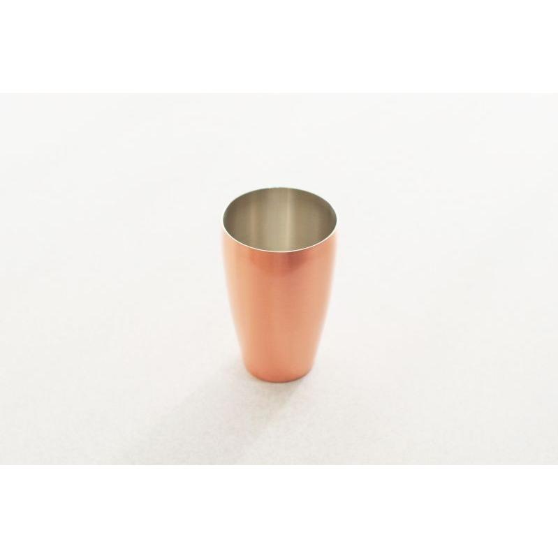 銅 錫 タンブラー M MUKU  400ml  新光金属 燕市 銅製品 酒器 ビール カップ コップ おしゃれ グラス 男性 誕生日プレゼント 新光堂の画像