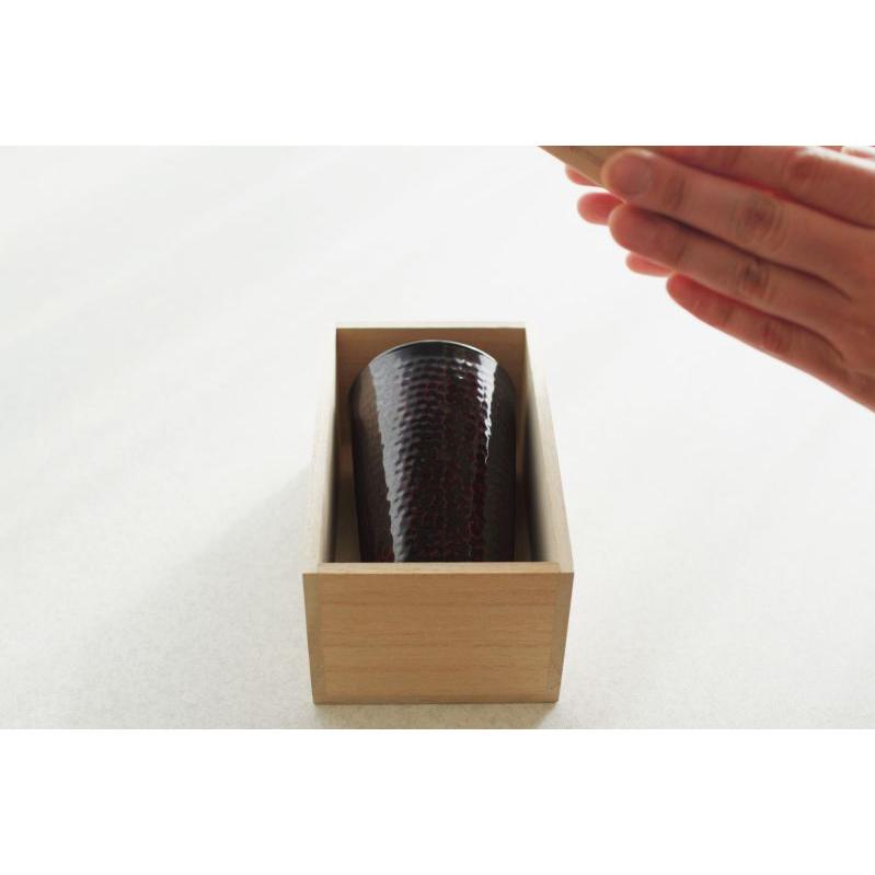 金胎漆器 タンブラー 大 曙 あけぼの 500ml 銅タンブラー 銅製品 漆器 コップ 金属 カップ ビールグラス 還暦祝い 古希祝い 退職祝い 高級品 喜寿祝い_10
