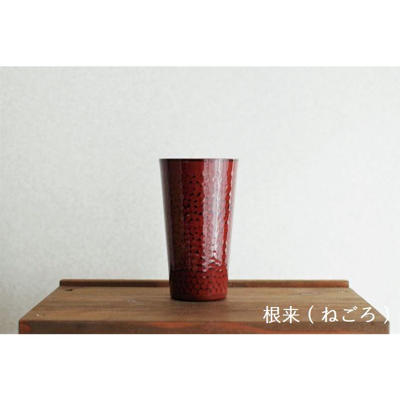 金胎漆器 タンブラー 大 根来 500ml 銅 新光金属 タンブラー 朱漆 銅製品 漆器 コップ 大きい カップ 敬老の日 結婚祝い 記念品 喜寿 退職祝い 古希 送別 贈り物の画像