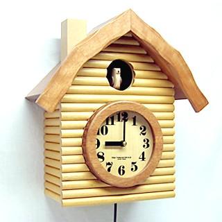 さんてる SR650 天然木使用 レトロ鳩時計 ） 2200g 掛け時計