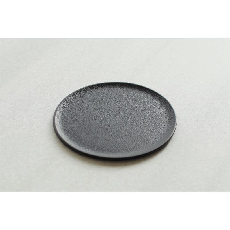 シルバー作家物　お香たてと皿　銀100g以上 香皿 ラウンドトレー L ブラック シルバー 炭谷三郎商店 お香立て 横