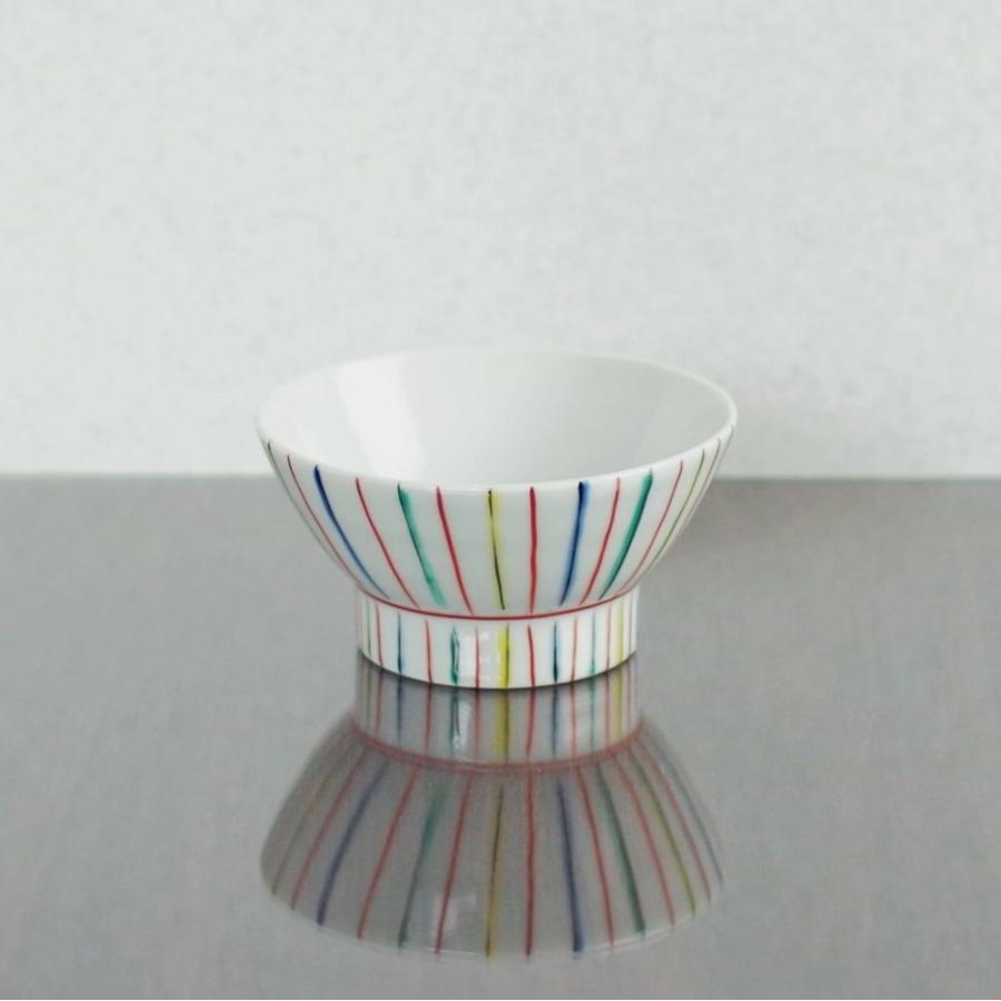 茶碗 中 十草(とくさ) 200kcal 普通 並盛り ご飯茶碗 ストライプ HP-8B